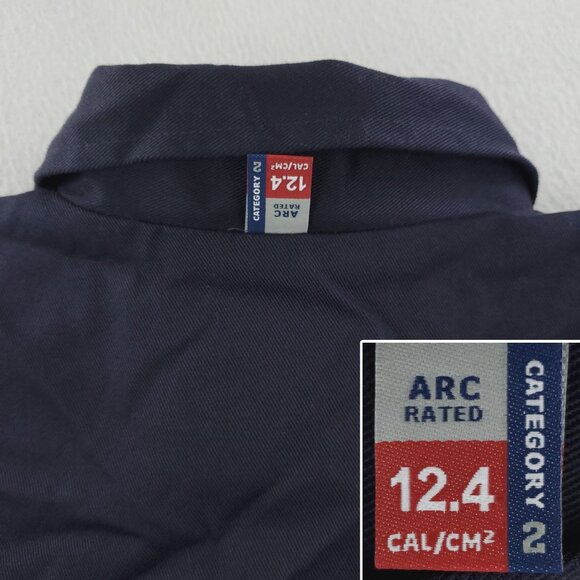 Big Bill FR Work Jacket Flame Resistant CAT2 Westex (Liner Compatible) Medium - Picture 10 of 13